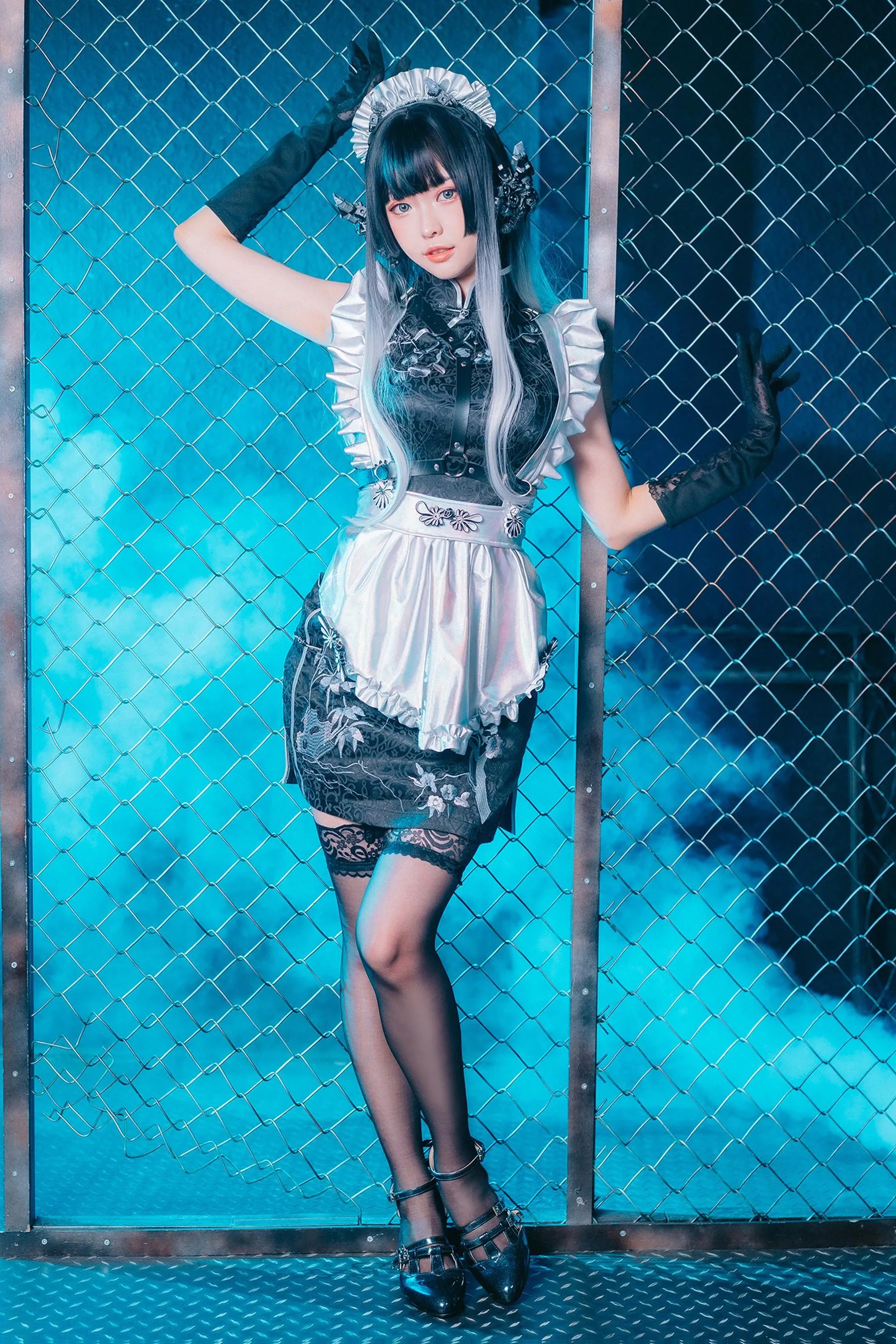 ElyEE子 – NO.117 賽博女僕 Melanite黑榴石 [31P]插图7
